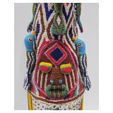 Lovely Beaded Yoruba Royalty Crown Headpiece w/Birds Lovely Beaded Yoruba Royalty Crown Headpiece w/Birds