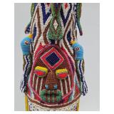 Lovely Beaded Yoruba Royalty Crown Headpiece w/Birds Lovely Beaded Yoruba Royalty Crown Headpiece w/Birds