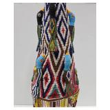 Lovely Beaded Yoruba Royalty Crown Headpiece w/Birds Lovely Beaded Yoruba Royalty Crown Headpiece w/Birds