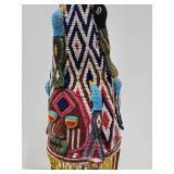 Lovely Beaded Yoruba Royalty Crown Headpiece w/Birds Lovely Beaded Yoruba Royalty Crown Headpiece w/Birds