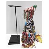 Lovely Beaded Yoruba Royalty Crown Headpiece w/Birds Lovely Beaded Yoruba Royalty Crown Headpiece w/Birds