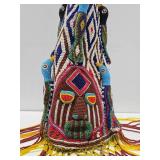 Lovely Beaded Yoruba Royalty Crown Headpiece w/Birds Lovely Beaded Yoruba Royalty Crown Headpiece w/Birds