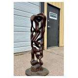 Large Highly Detailed Bimorphic Figural Sculpture Large Highly Detailed Bimorphic Figural Sculpture