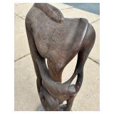 Large Highly Detailed Bimorphic Figural Sculpture Large Highly Detailed Bimorphic Figural Sculpture