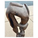 Large Highly Detailed Bimorphic Figural Sculpture Large Highly Detailed Bimorphic Figural Sculpture
