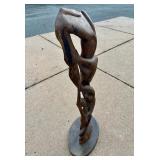 Large Highly Detailed Bimorphic Figural Sculpture Large Highly Detailed Bimorphic Figural Sculpture