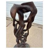 Large Highly Detailed Bimorphic Figural Sculpture Large Highly Detailed Bimorphic Figural Sculpture
