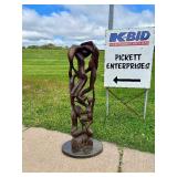 Large Highly Detailed Bimorphic Figural Sculpture Large Highly Detailed Bimorphic Figural Sculpture
