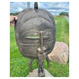 Unusual Old Senufo Masked Figure Unusual Old Senufo Masked Figure