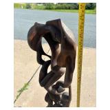 Large Highly Detailed Bimorphic Figural Sculpture Large Highly Detailed Bimorphic Figural Sculpture