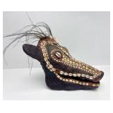 Exceptional Melanesian Overmodeled Boar Skull Exceptional Melanesian Overmodeled Boar Skull