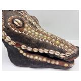 Exceptional Melanesian Overmodeled Boar Skull Exceptional Melanesian Overmodeled Boar Skull