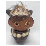Exceptional Melanesian Overmodeled Boar Skull Exceptional Melanesian Overmodeled Boar Skull