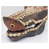 Exceptional Melanesian Overmodeled Boar Skull Exceptional Melanesian Overmodeled Boar Skull