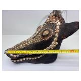 Exceptional Melanesian Overmodeled Boar Skull Exceptional Melanesian Overmodeled Boar Skull