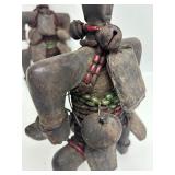 Pair of Early Highly Decorated Namji Ritual Dolls Pair of Early Highly Decorated Namji Ritual Dolls