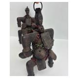 Pair of Early Highly Decorated Namji Ritual Dolls Pair of Early Highly Decorated Namji Ritual Dolls