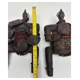 Pair of Early Highly Decorated Namji Ritual Dolls Pair of Early Highly Decorated Namji Ritual Dolls