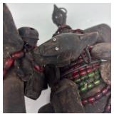 Pair of Early Highly Decorated Namji Ritual Dolls Pair of Early Highly Decorated Namji Ritual Dolls