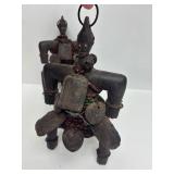 Pair of Early Highly Decorated Namji Ritual Dolls Pair of Early Highly Decorated Namji Ritual Dolls