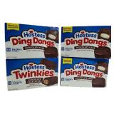 Hostess | (3) Ding Dongs  & (1) Twinkies Chocolate Cake Lovers flavor
