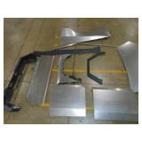 Tesla Cybertruck Stainless Steel Body Parts Tesla Cybertruck Stainless Steel Body Parts