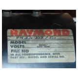 RAYMOND POWER STEERING MOTOR 570-273/500 AJ7-4001A 36/48V 1.0KW  RAYMOND POWER STEERING MOTOR 570-273/500 AJ7-4001A 36/48V 1.0KWÂ