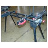 Craftsman Steel 50.79 in. L X 11.62 in. H X 11.02 in. W Adjustable Miter Saw Stand Craftsman Steel 50.79 in. L X 11.62 in. H X 11.02 in. W Adjustable Miter Saw Stand