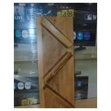 Zig Zag Wine Rack Wall Mounted 32"x12" Zig Zag Wine Rack Wall Mounted 32"x12"