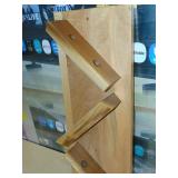Zig Zag Wine Rack Wall Mounted 32"x12" Zig Zag Wine Rack Wall Mounted 32"x12"