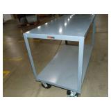 48 x 24 x 35" Welded Steel Flat Shelf Cart 48 x 24 x 35" Welded Steel Flat Shelf Cart