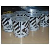 6 Pack Air Labels - Lithium Battery Handling, UN 3480, 4 5?8 x 5" 6 Pack Air Labels - Lithium Battery Handling, UN 3480, 4 5?8 x 5"