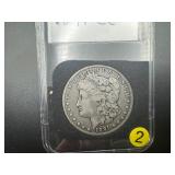 KEY DATE 1891-CC Morgan Silver Dollar