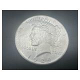1924 Peace Silver Dollar