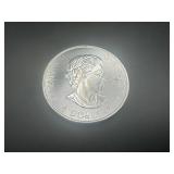 2018 BU Canadian 1.25 Oz. .9999 Silver Buffalo $8 Coin