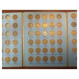 Wheat Penny Set 1909 to 1940 (74 of 89 coins) Many Semi-Key Dates!!  Wholesale Price Guide for G4 $58.00
