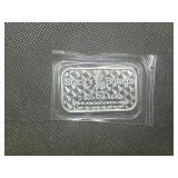 2023 BU Stacks & Bowers 1 Oz. Silver Bar