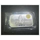 2023 BU Stacks & Bowers 1 Oz. Silver Bar