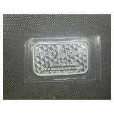 2023 BU Stacks & Bowers 1 Oz. Silver Bar