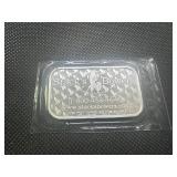 2023 BU Stacks & Bowers 1 Oz. Silver Bar