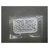 2023 BU Stacks & Bowers 1 Oz. Silver Bar