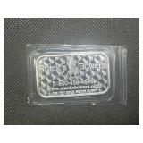 2023 BU Stacks & Bowers 1 Oz. Silver Bar