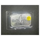 2023 BU Stacks & Bowers 1 Oz. Silver Bar