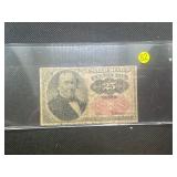 Rare 1874 Twenty Five Cent Fractional Currency