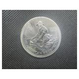 1985 BU 1 Oz. Silver Engelhard Prospector -- Hard to Find!