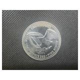 1985 BU 1 Oz. Silver Engelhard Prospector -- Hard to Find!