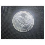 1985 BU 1 Oz. Silver Engelhard Prospector -- Hard to Find!