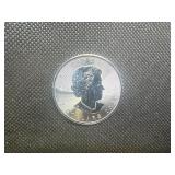 2000 Brilliant Uncirculated .9999 1 Oz. Silver Canada Maple Leaf