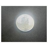 2000 Brilliant Uncirculated .9999 1 Oz. Silver Canada Maple Leaf