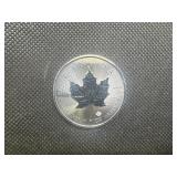 2000 Brilliant Uncirculated .9999 1 Oz. Silver Canada Maple Leaf